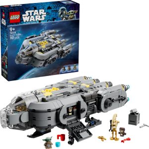 Additional photo of brand new factory sealed LEGO Star Wars Anzellan Starship set 75445.