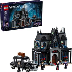 Additional photo of brand new factory sealed LEGO Wednesday Morticia's Cottage set 76786.