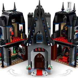 Additional photo of brand new factory sealed LEGO Wednesday Morticia's Cottage set 76786.